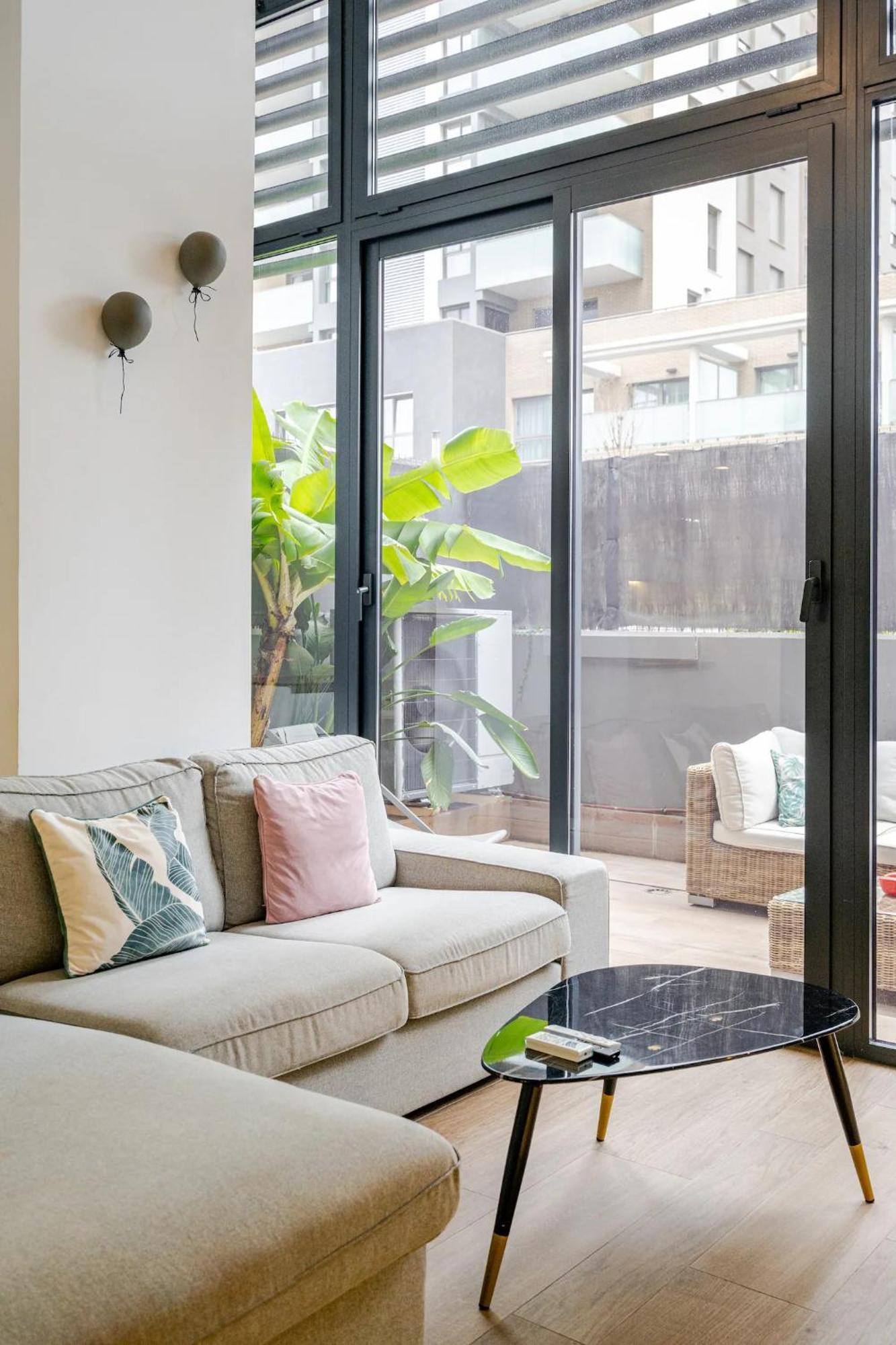Werentvlc - Espectacular Duplex Terraza Y Piscina Lägenhet Valencia Exteriör bild
